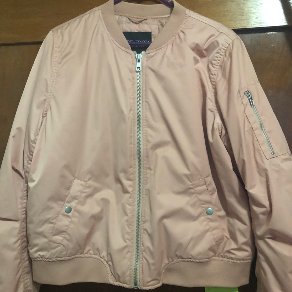 Pale Pink Puffer jacket